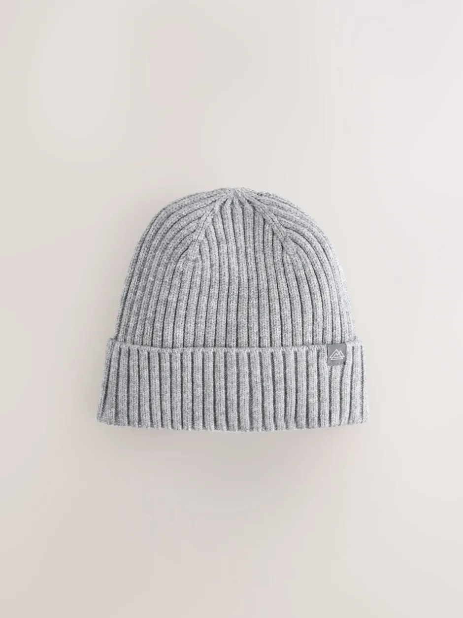 Mutsjes En Antikrabwantjes|Mutsen, Handschoenen En Sjaals*Next Grijs - Gebreide beanie-muts (1-16jr)