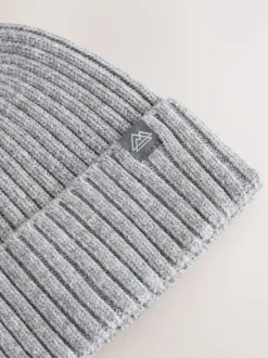 Mutsjes En Antikrabwantjes|Mutsen, Handschoenen En Sjaals*Next Grijs - Gebreide beanie-muts (1-16jr)