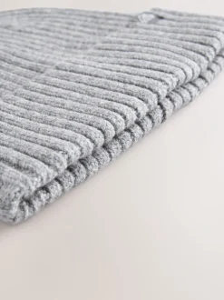 Mutsjes En Antikrabwantjes|Mutsen, Handschoenen En Sjaals*Next Grijs - Gebreide beanie-muts (1-16jr)