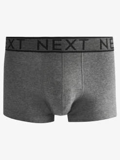 Ondergoed|Ondergoed|Next Grijs - Hipster boxers van katoenrijke mix
