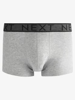 Ondergoed|Ondergoed|Next Grijs - Hipster boxers van katoenrijke mix
