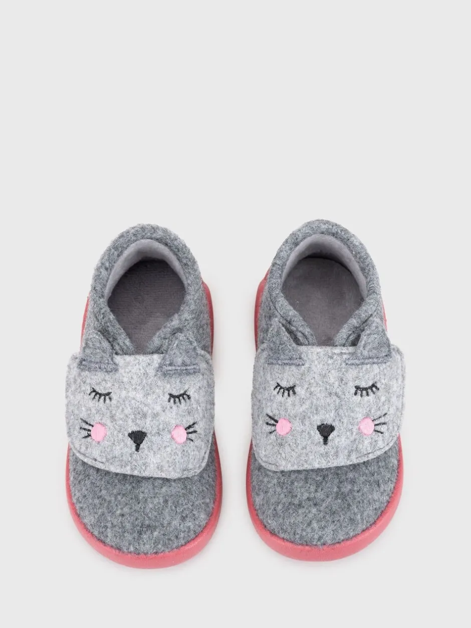 Pantoffels*Igor - Homie Character Slippers. Grijs