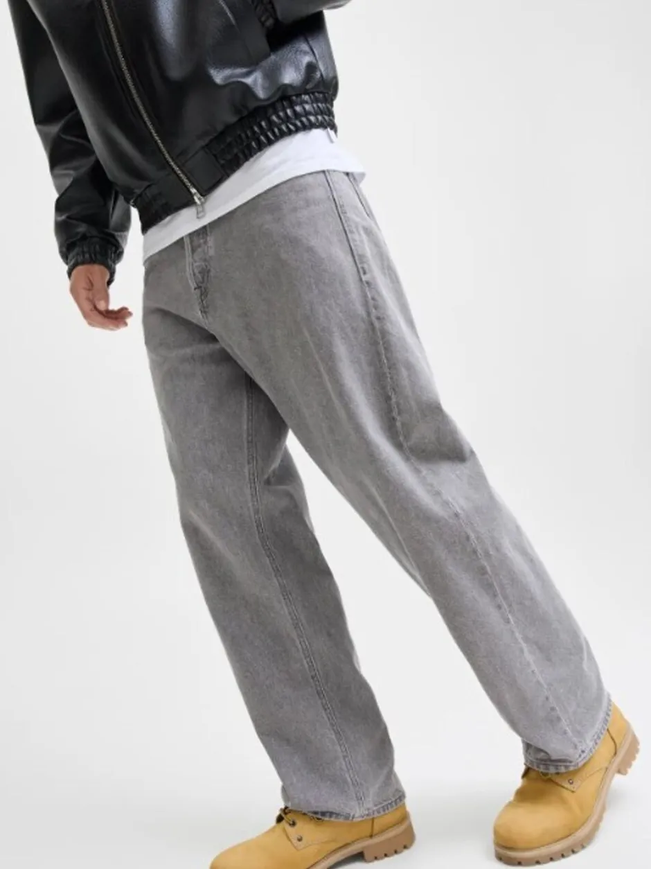 Jeans*JACK & JONES - Alex Baggy Fit Jeans Grijs