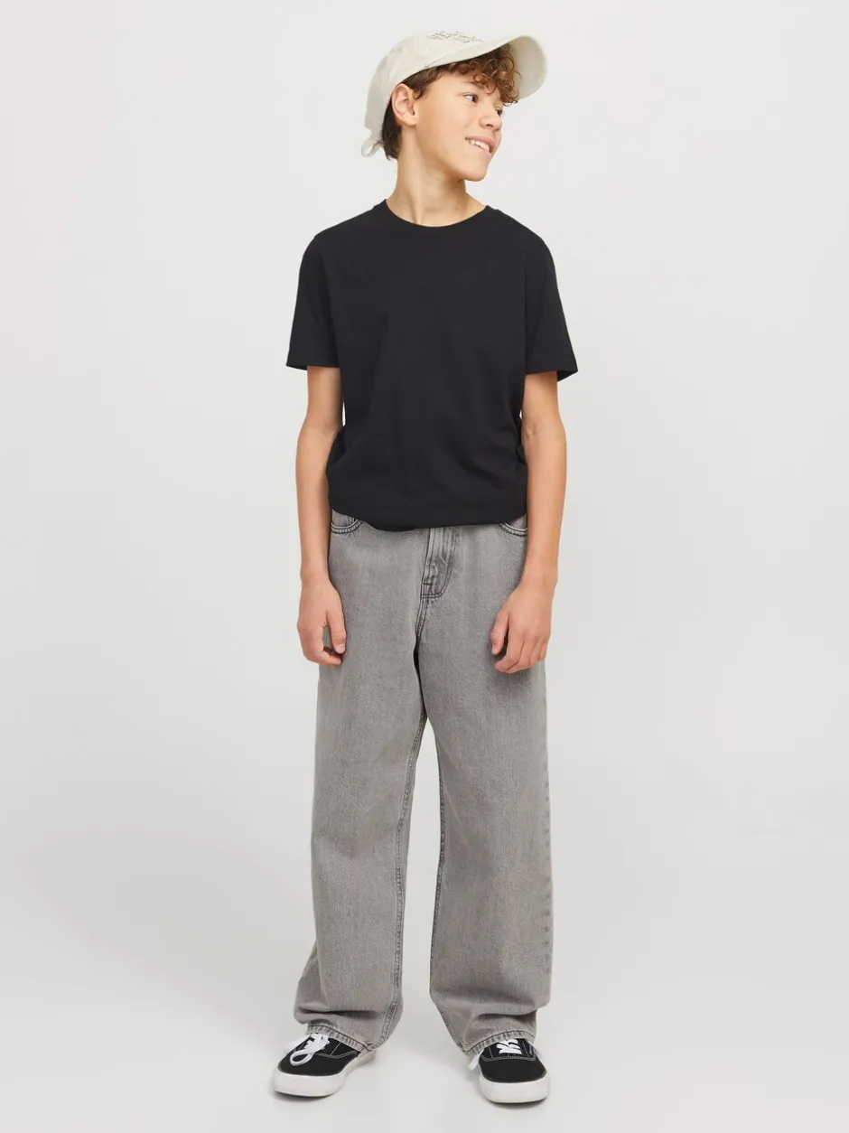 Jeans|JACK & JONES JUNIOR - Baggy Fit Alex Jeans Grijs