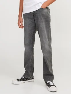 Jeans|JACK & JONES JUNIOR - Grey Clark Regular Fit Jeans Grijs