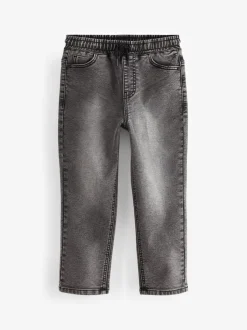 Jeans*Next - Jeans met stretch en elastische taille (3-16 jr) Grijs
