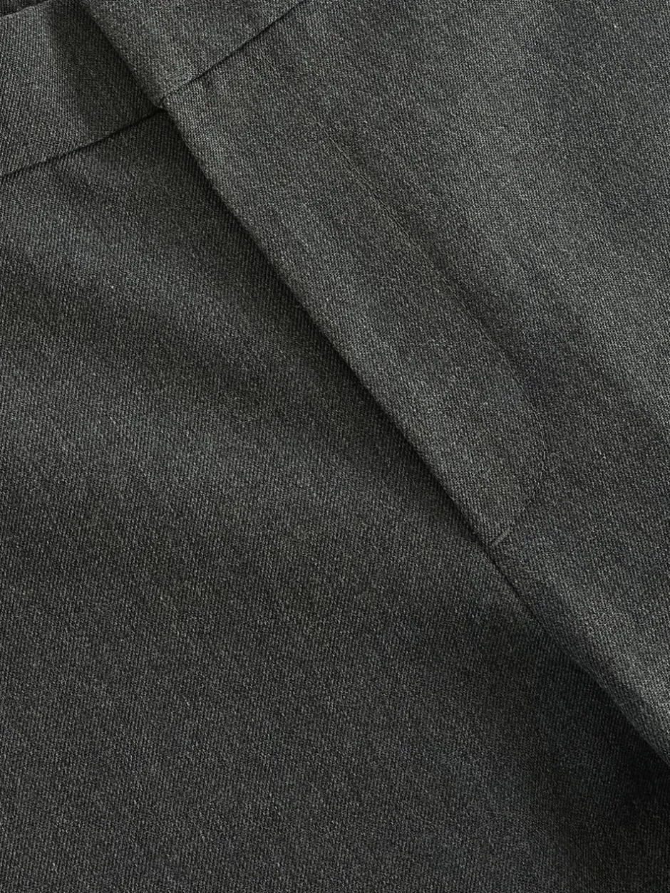 Formele Broek*Next - Joggingbroek met elastische tailleband en effen voorkant Grijs