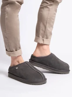 Pantoffels*Just Sheepskin - Louis pantoffels voor heren Grijs
