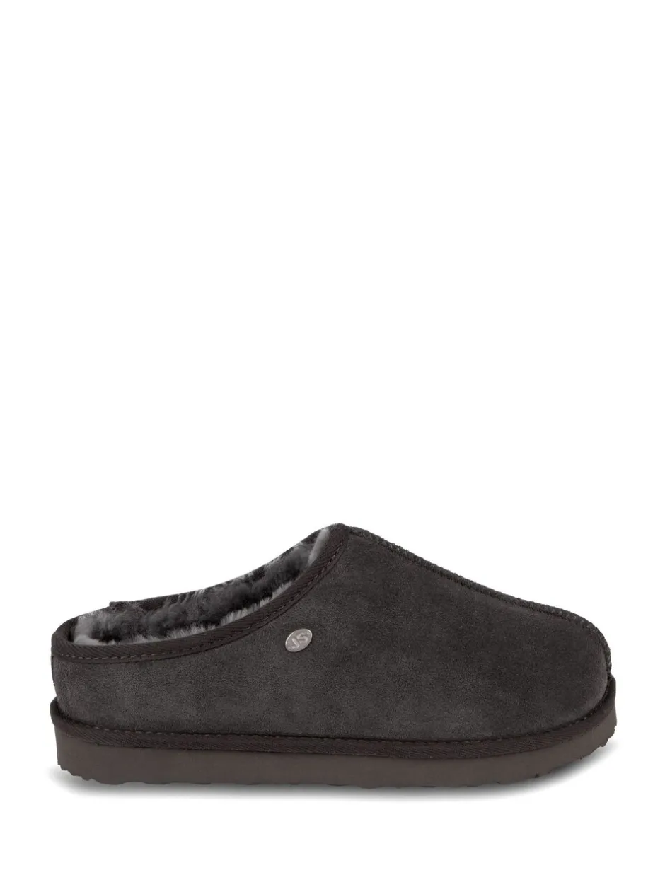 Pantoffels*Just Sheepskin - Louis pantoffels voor heren Grijs