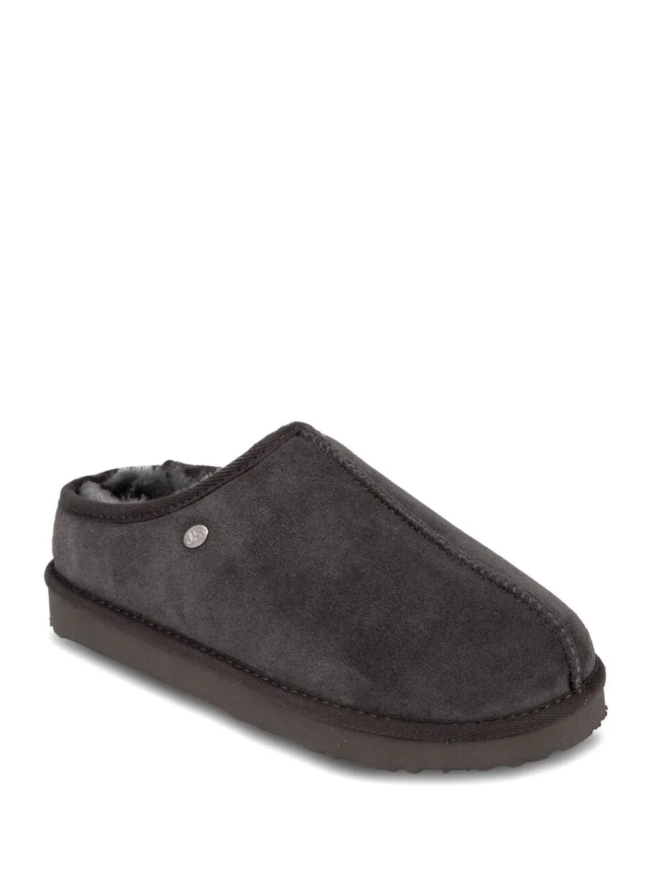 Pantoffels*Just Sheepskin - Louis pantoffels voor heren Grijs