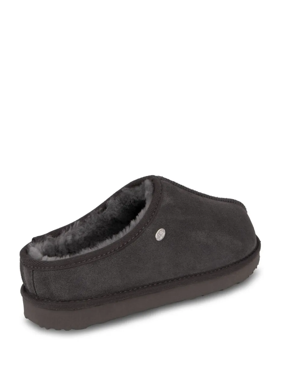 Pantoffels*Just Sheepskin - Louis pantoffels voor heren Grijs