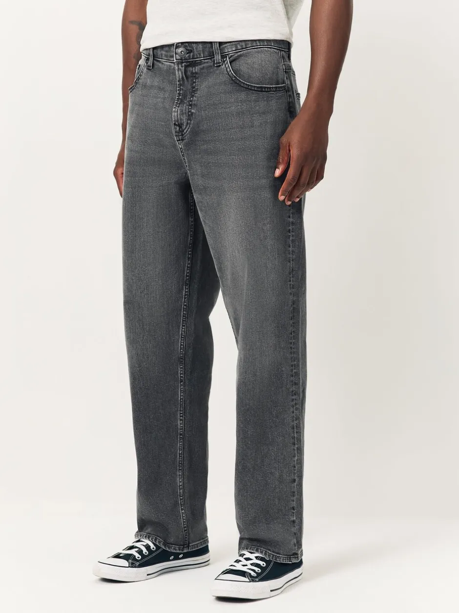 Jeans|Next Grijs - Klassieke stretchy Jeans met relaxed fit
