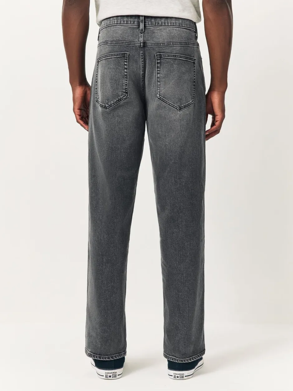 Jeans|Next Grijs - Klassieke stretchy Jeans met relaxed fit