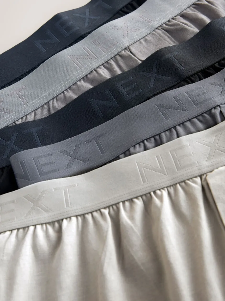 Ondergoed|Ondergoed*Next - Losse Boxer 5 set Grijs