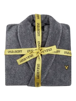 Kamerjassen En Badjassen|Lyle & Scott Grijs - kamerjas