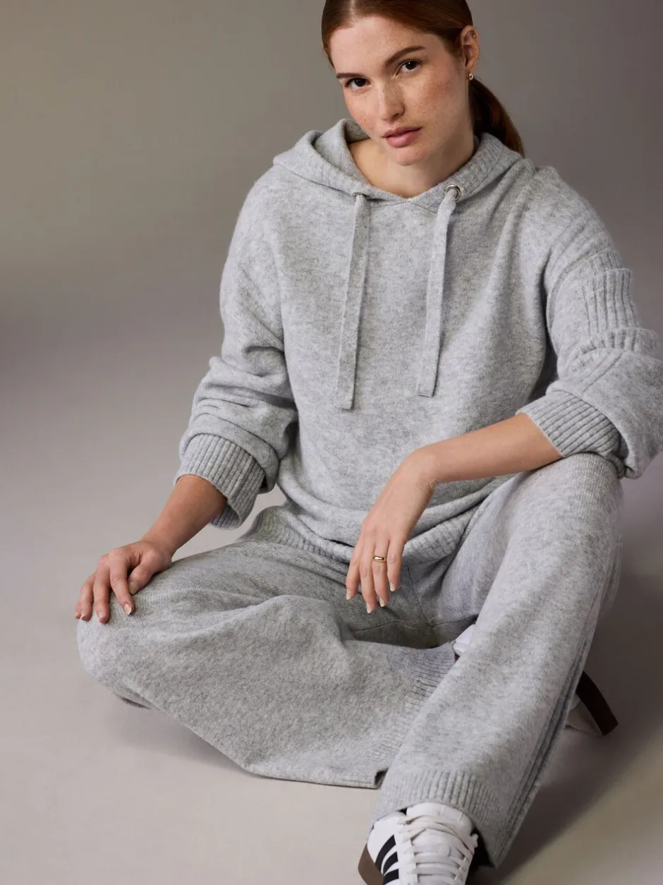 Moederschap|Next Grijs - Maternity Knitted Hoodie