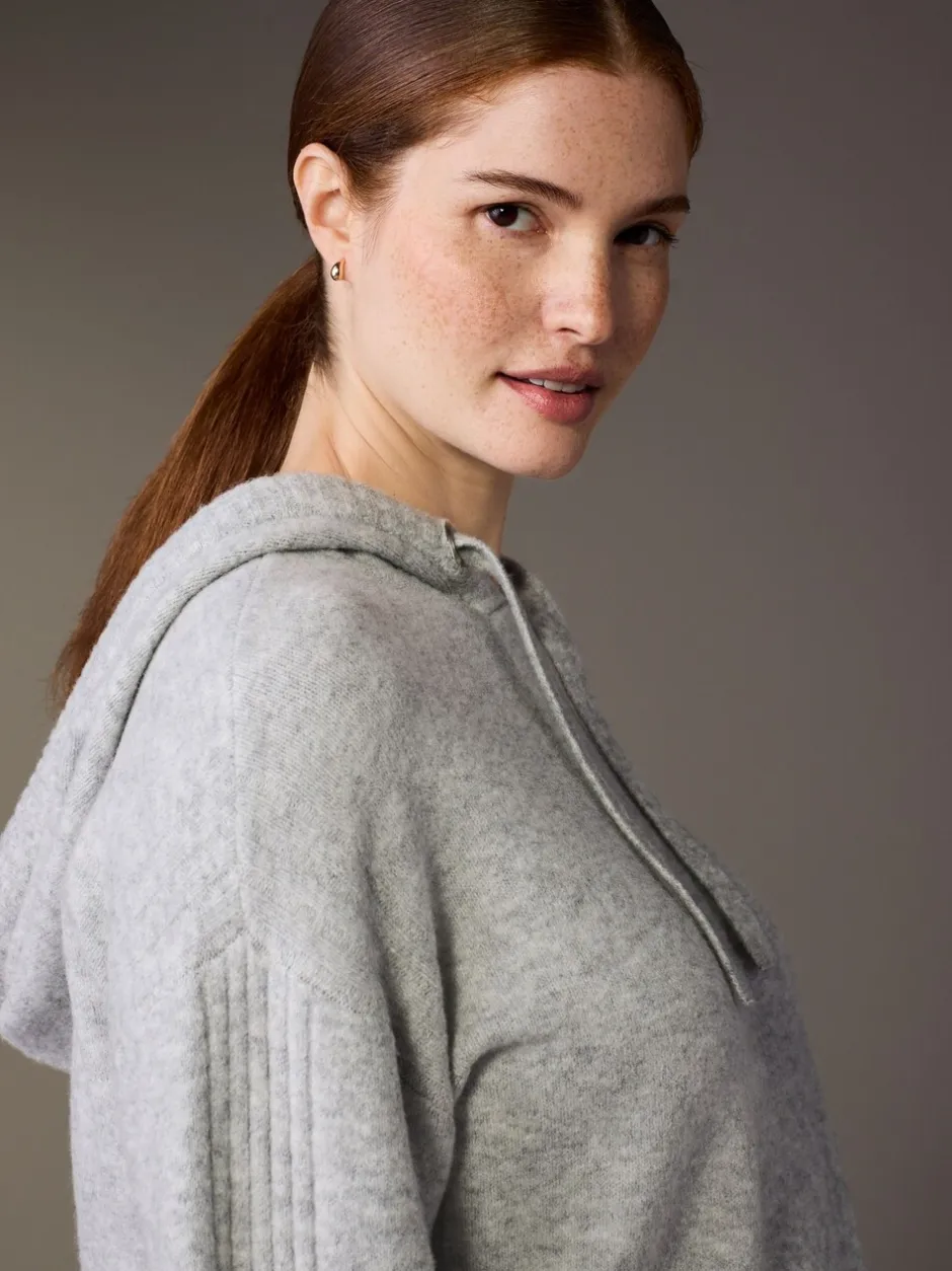 Moederschap|Next Grijs - Maternity Knitted Hoodie