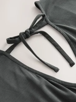 Jumpsuits En Playsuits*Next Grijs - Modal jumpsuit zandwassing