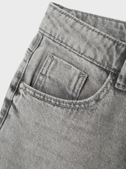 Jeans*Name It Grijs - jeans met wijde pijpen