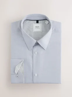 Shirts*Next - Onderhoudsvriendelijke nette overhemden met enkele manchetten, set van 3 Grijs