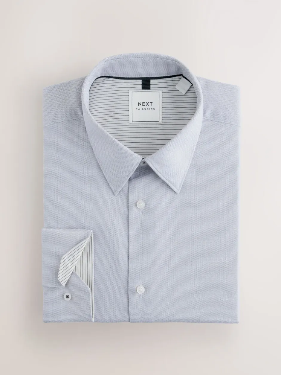 Shirts*Next - Onderhoudsvriendelijke nette overhemden met enkele manchetten, set van 3 Grijs