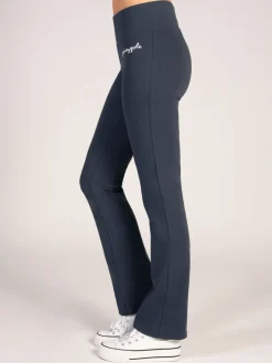 Sportkleding*Pineapple - - Jersey bootcut-broek voor dames Grijs