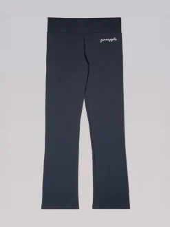 Sportkleding*Pineapple - - Jersey bootcut-broek voor dames Grijs