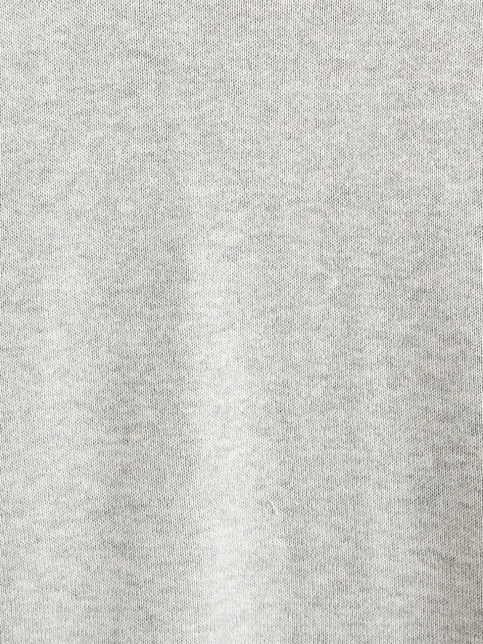 Gebreide Kleding*Next - Regular-fit trui van puur katoen met ronde hals Grijs
