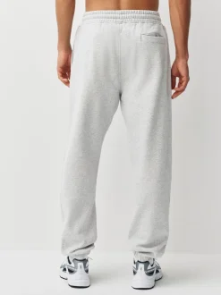 Joggingbroeken|Next - Relaxed fit - Slim Fit Brushback Heavyweight Joggers Grijs