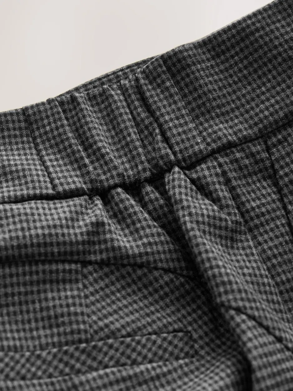 Kostuums En Werkkleding|Broeken|Next Grijs - Ruit bootcut sculpting op maat gesneden Broeken