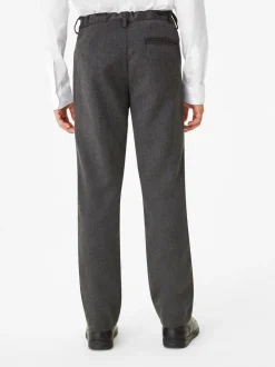 Schoolkleding|Broeken En Chino's|Next - Schoolbroek met rechte pijpen (3-17jaar) Grijs
