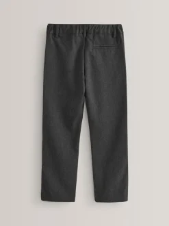 Schoolkleding|Broeken En Chino's|Next - Schoolbroek met rechte pijpen (3-17jaar) Grijs