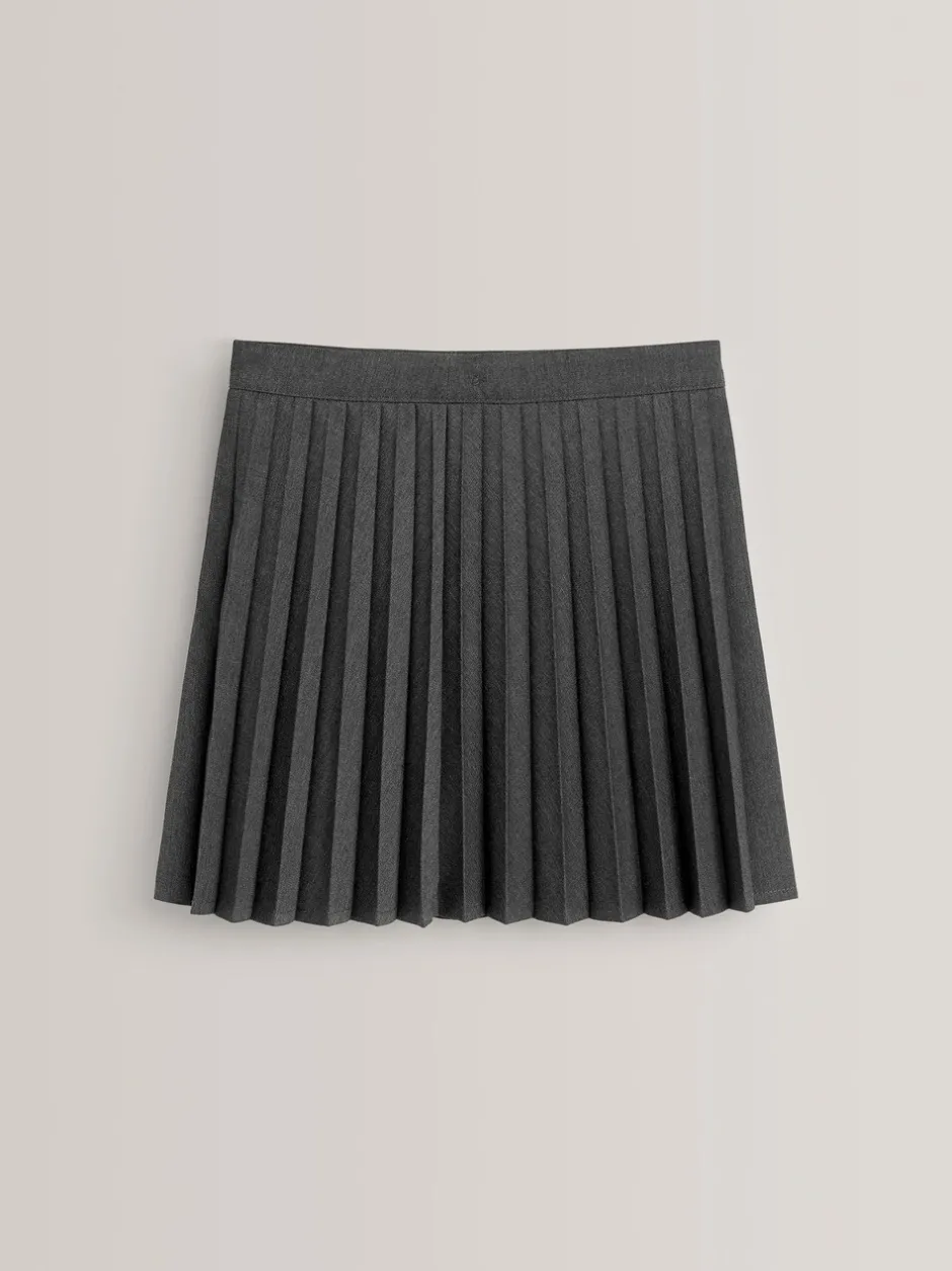 Shorts En Rokken*Next Grijs - Schoolrok met plooi (3 - 16 jr)