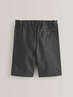 Shorts|Next - Schoolshorts zonder plooien (3-14jr) Grijs