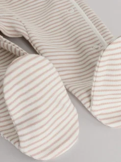Babypakjes En Babypyjama's*Next Grijs - Set 3 baby-pyjama's met zebraprint van 100% katoen (0-2jr)