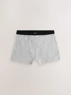 Ondergoed*Next - Set van 10 boxershorts met zachte tailleband (2-16 jr) Grijs