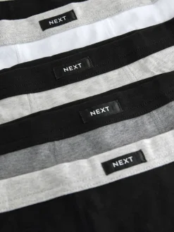 Ondergoed*Next - Set van 5 boxershorts met zachte tailleband (1,5-16 jr) Grijs