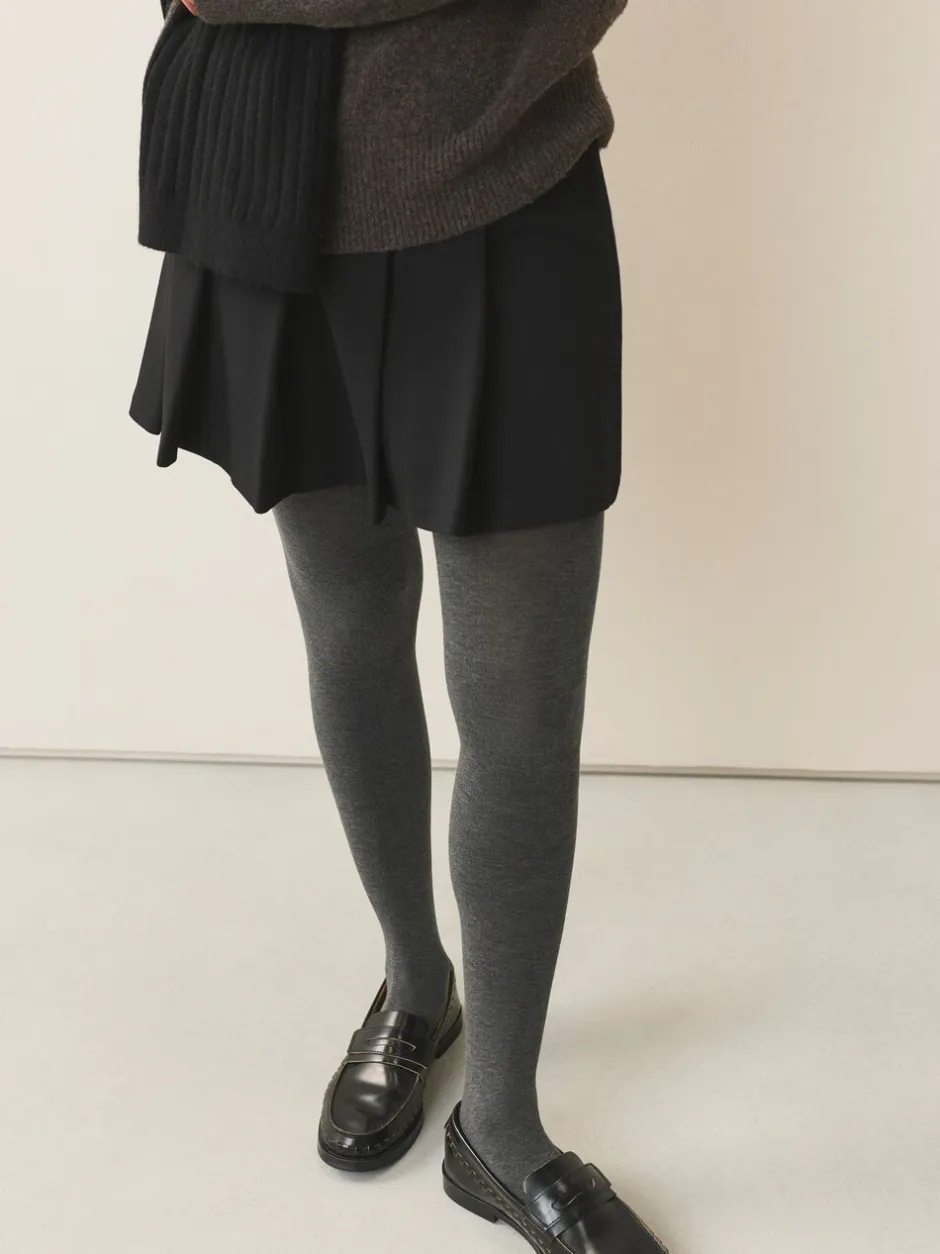 Sokken En Panty's*Next - Set van 2 gebreide panty's met warme handgreep Grijs