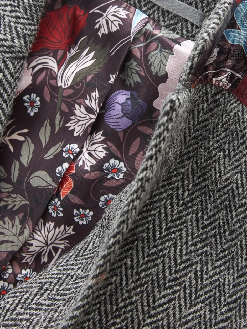 Blazers En Business-Jasjes*Next - Signature - Harris tweed Britse wollen blazer Grijs