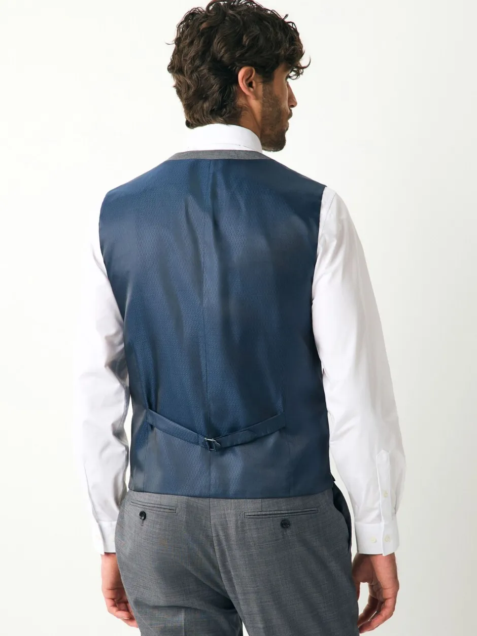 Vesten|Next - Signature Cerutti !00% Italian Wool Suit Waistcoat Grijs