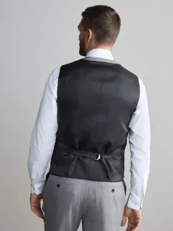 Vesten|Next Grijs - Signature Nova Fides wollen gilet