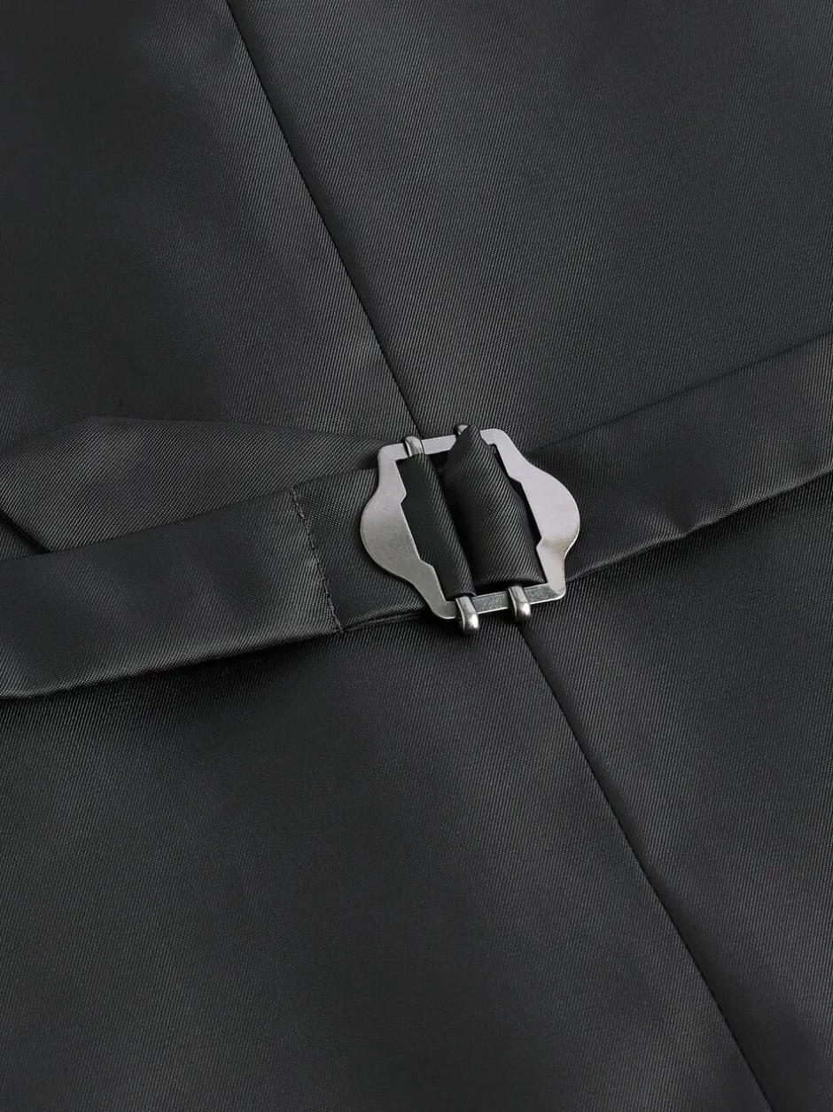 Vesten*Next - Signature Zignone flanellen gilet van Italiaanse wol-kasjmier blend Grijs