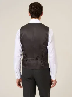 Vesten*Skopes - Elijah Suit Check Waistcoat Grijs