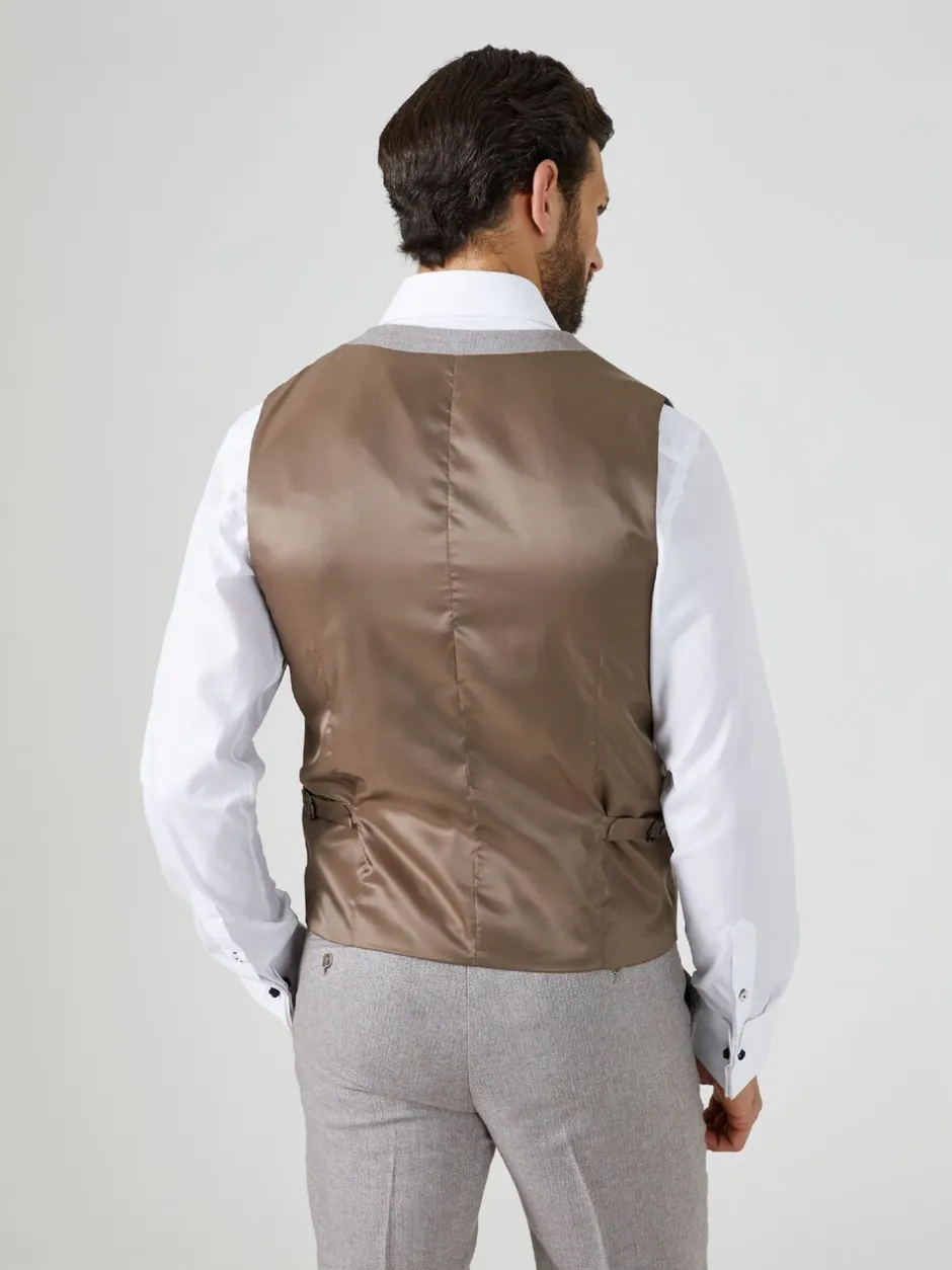 Vesten*Skopes Grijs - Jude maatsnit getailleerd vest