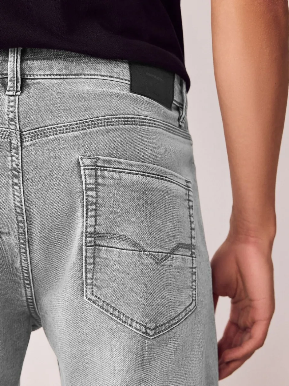 Jeans|Next Grijs - Slim Fit - Comfortabele stretchjeans