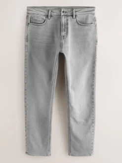 Jeans|Next Grijs - Slim Fit - Comfortabele stretchjeans