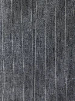 Pakken|Next Grijs - Slim fit Signature Leomaster Italiaans gestreept linnen colbert
