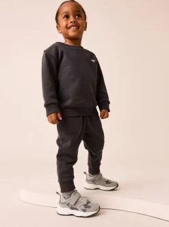 Sneakers*Next - Sneakers met klittenbandsluiting en elastische veters Grijs