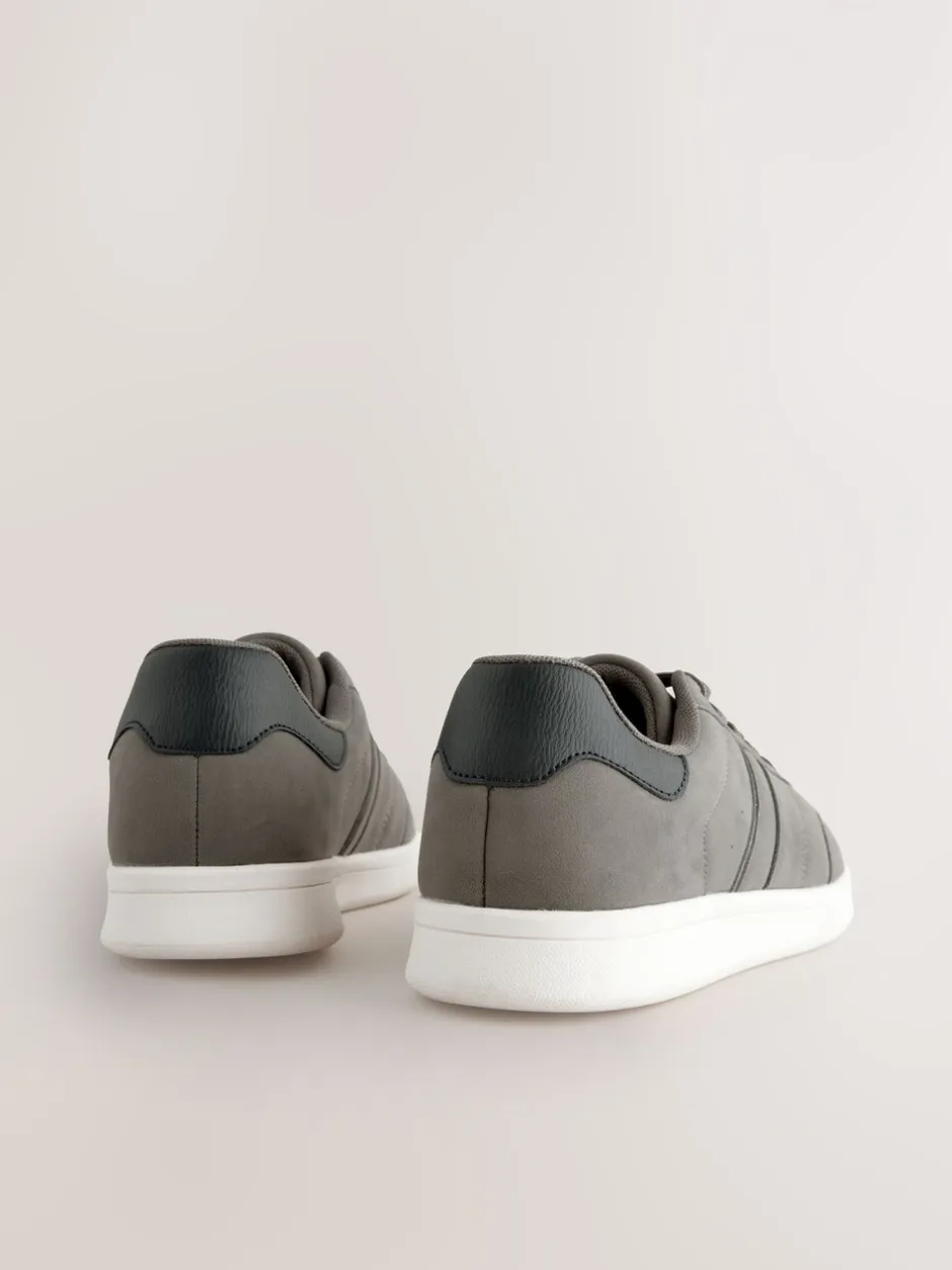 Sneakers|Next - Sneakers van imitatiesuède Grijs