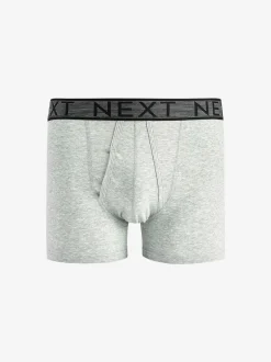 Ondergoed|Ondergoed*Next Grijs - Standaard - 10 Boxershorts zonder plooi